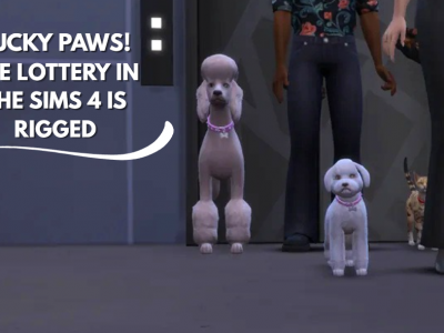 The Lottery in the Sims 4 is Rigged