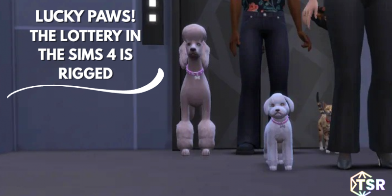 The Lottery in the Sims 4 is Rigged