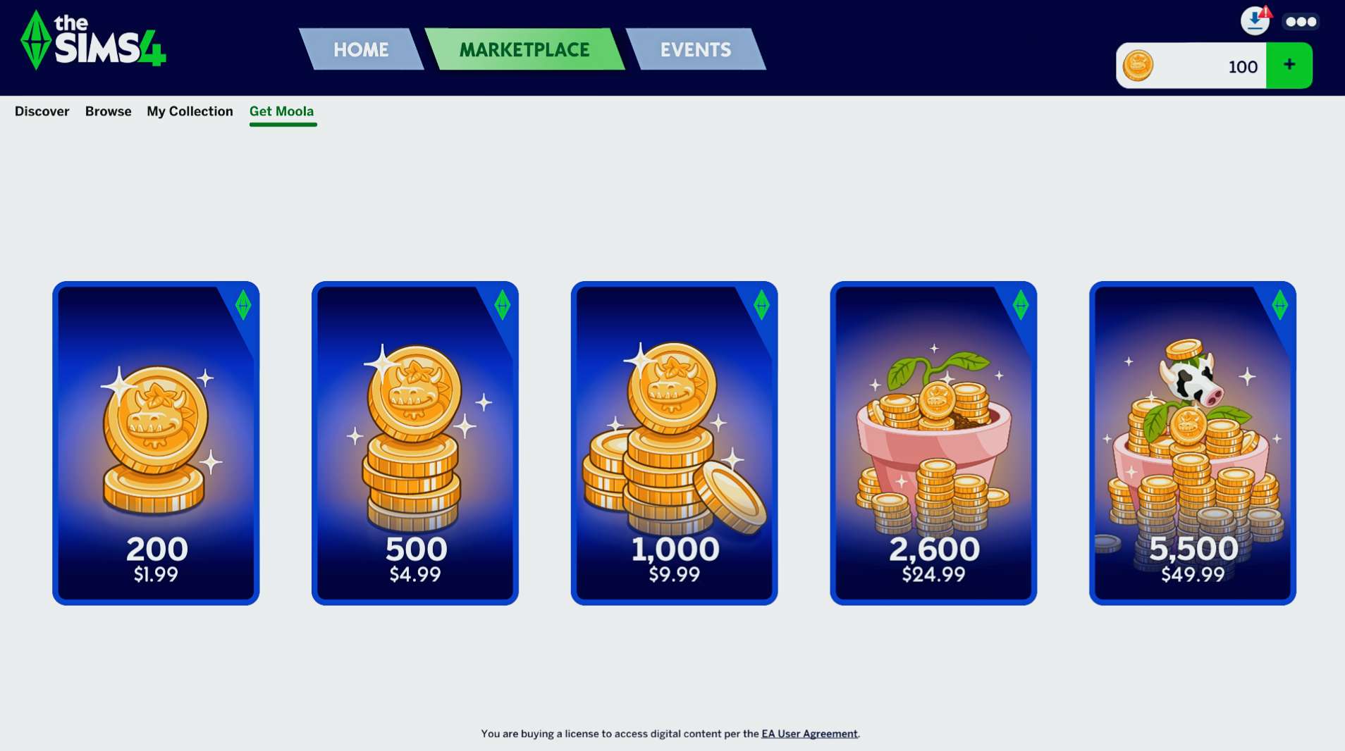 Sims 4 Marketplace