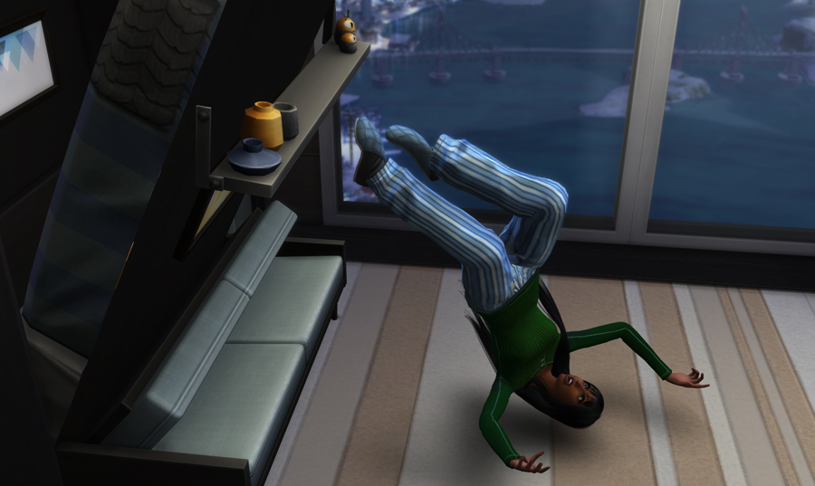 Sim Death Murphy Bed