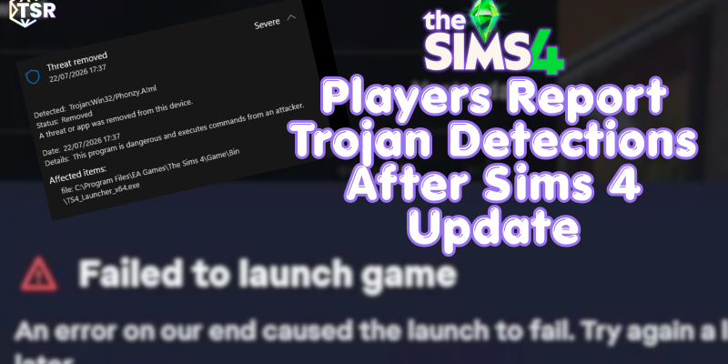 Sims 4 trojan with latest update