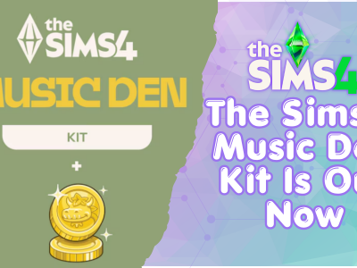 The Sims 4 Music Den Kit Out Now