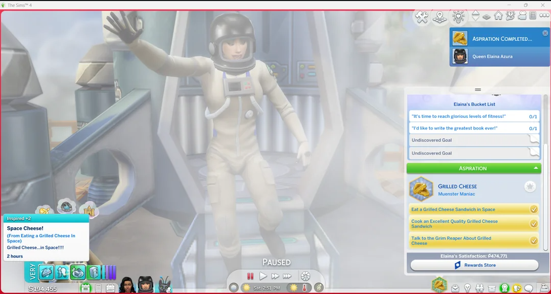 Sims 4 Grilled Cheese