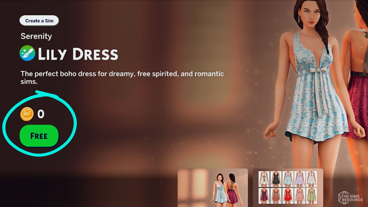 Sims 4 Marketplace Free Items