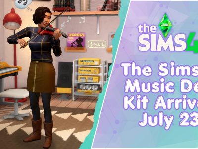 The Sims 4 Music Den Kit