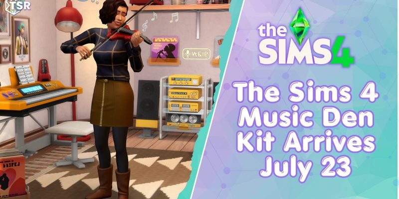 The Sims 4 Music Den Kit