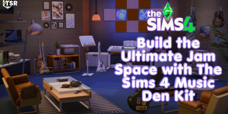 The Sims 4 Music Den Kit