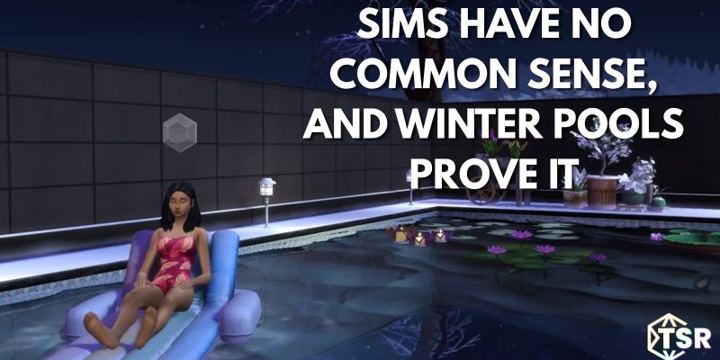 Sims 4 Winter Swim
