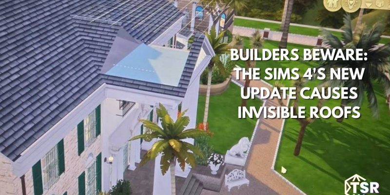 Sims 4 Roof Bug