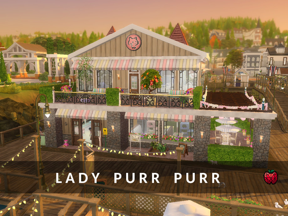 Sims 4 Cat Cafe
