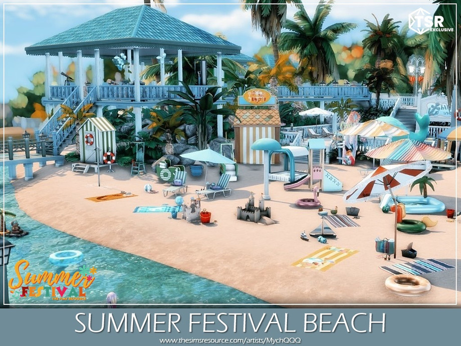 Sims 4 Beach Festival