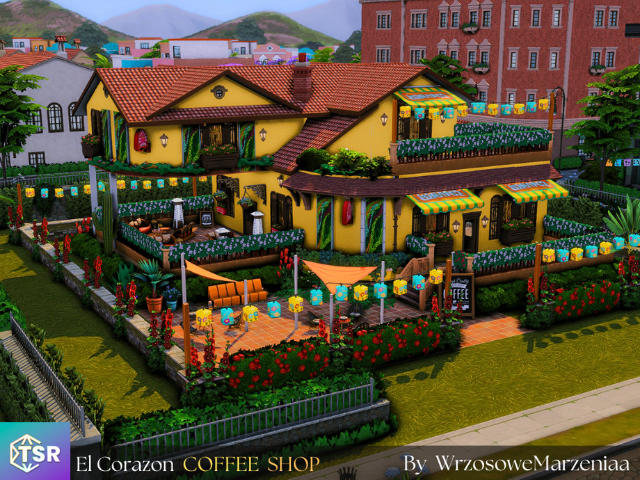 Sims 4 Cafe