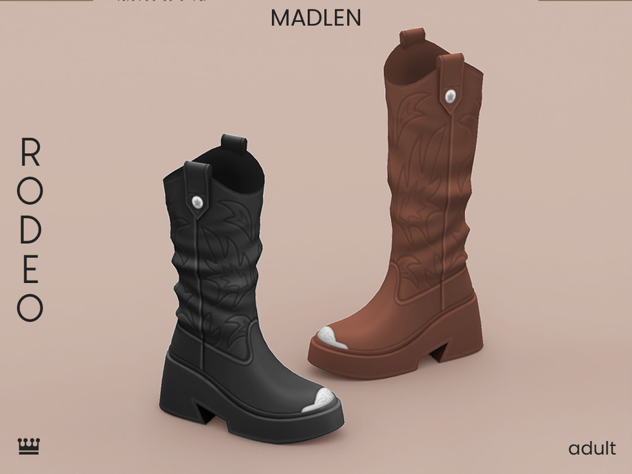 Sims 4 Cowboy Boots