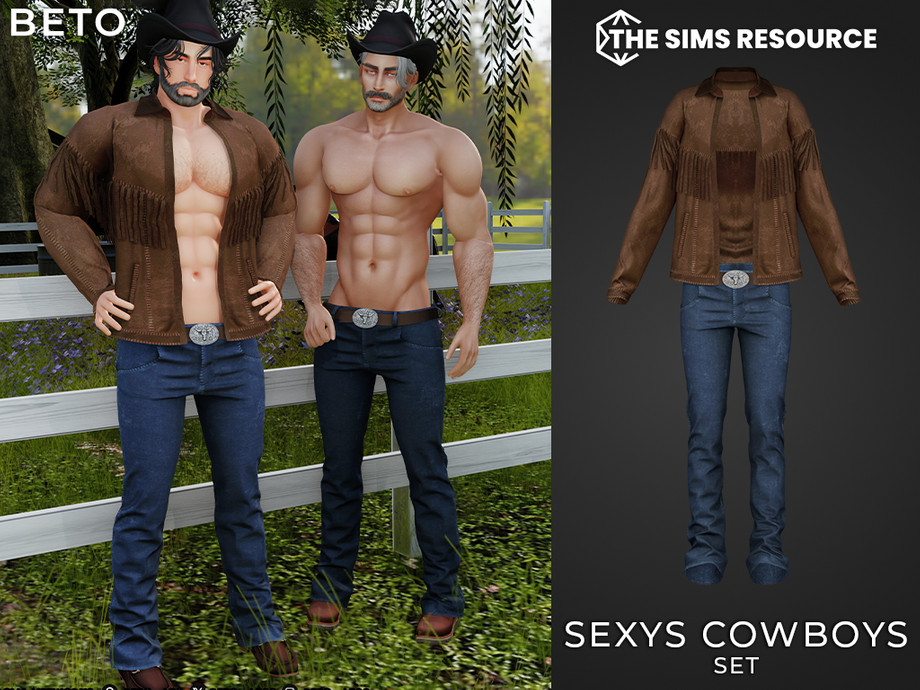 Cowboy Sims CC