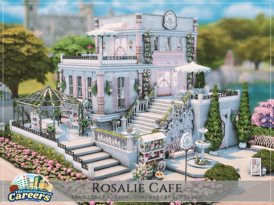 Sims 4 Cafe