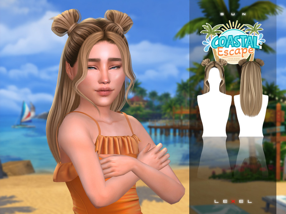 Sims Costal Escape hair