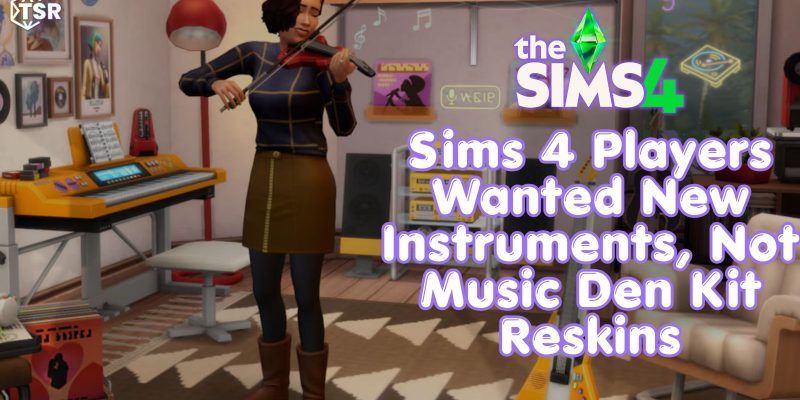 Sims 4 Music Den Kit