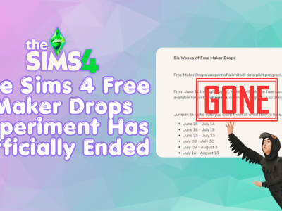 Sims 4 Free Maker Drops
