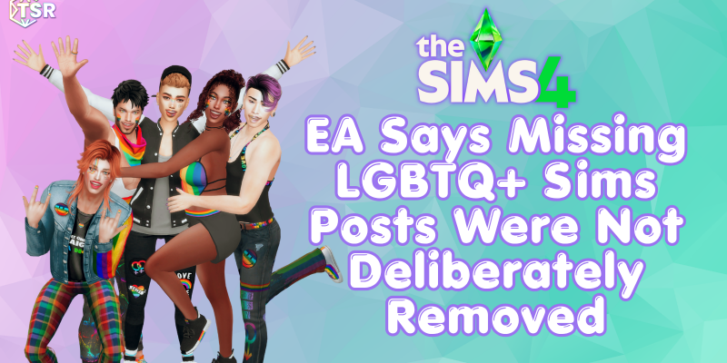 Sims LGBTQ posts