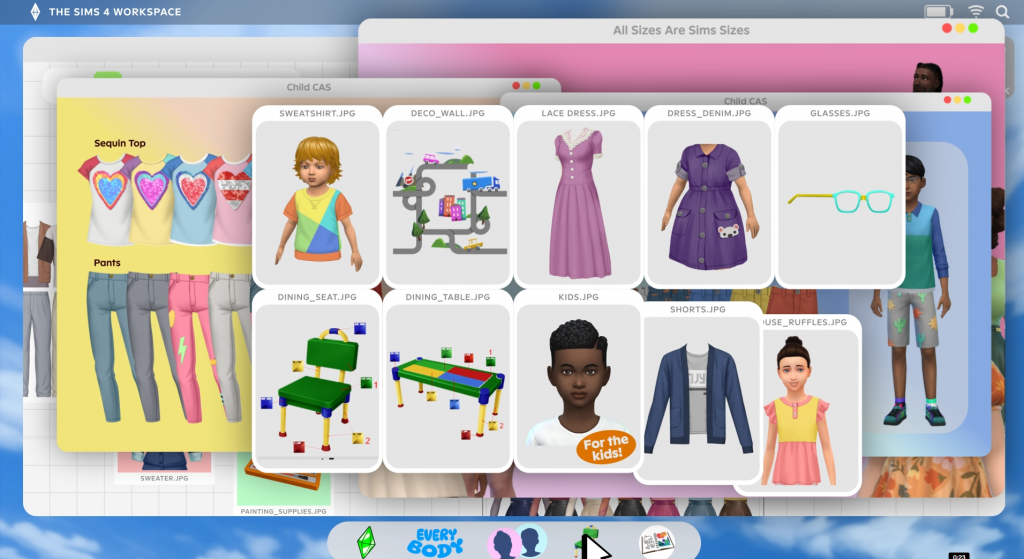 August Sims 4 Free CAS Content