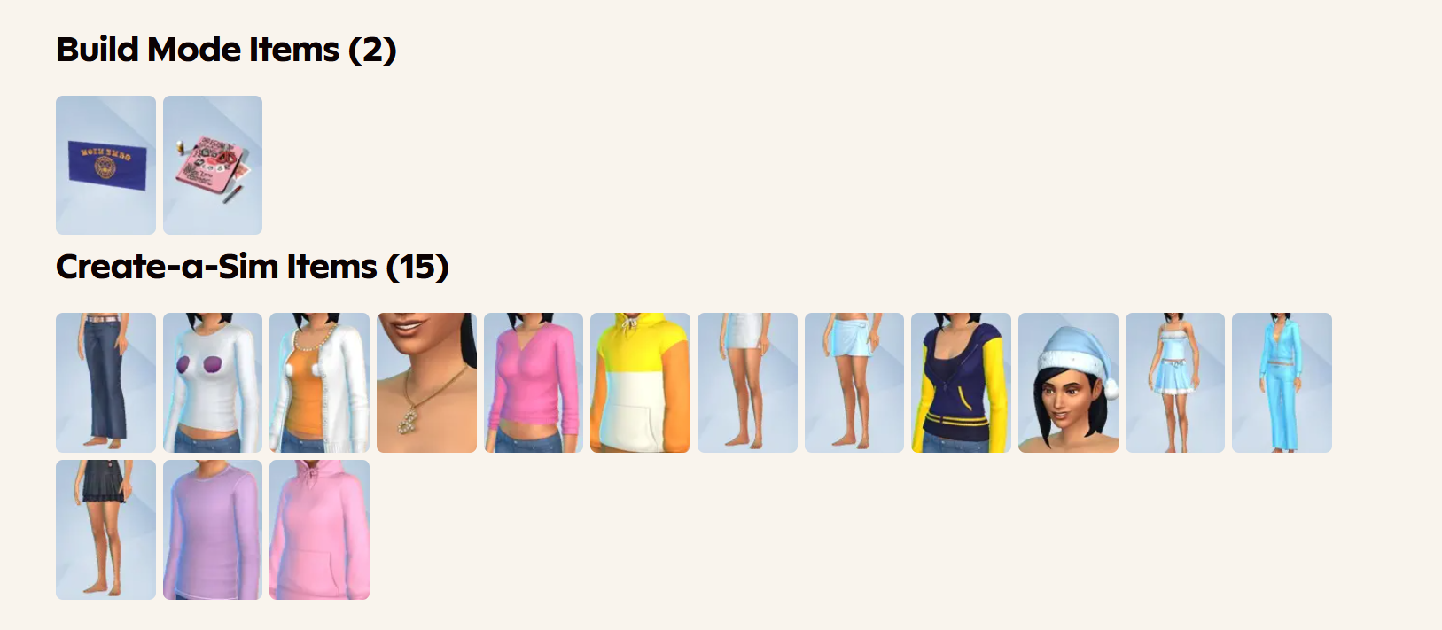 Sims 4 Mean Grils Capsule Kit