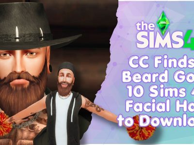 Sims 4 Beard CC