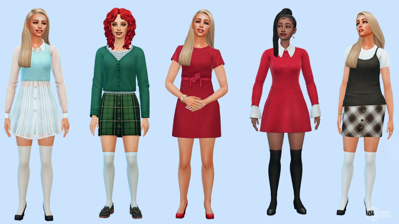 Sims 4 Clueless Capsule Kit