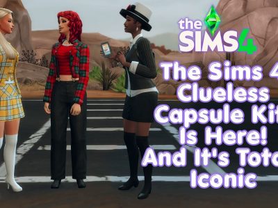 Sims 4 Clueless Capsule Kit