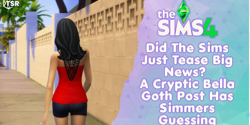 Sims 4 Teases Big News