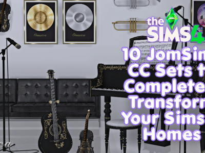 JomSims Sims 4 CC