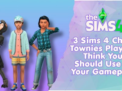 Sims 4 child townies