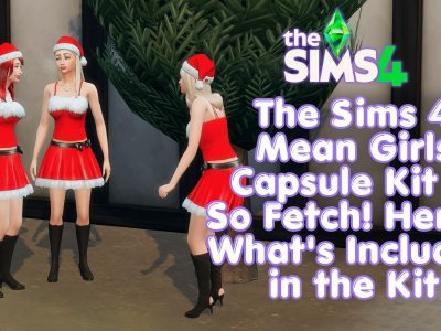 The Mean Girls Sims 4 Capsule Kit