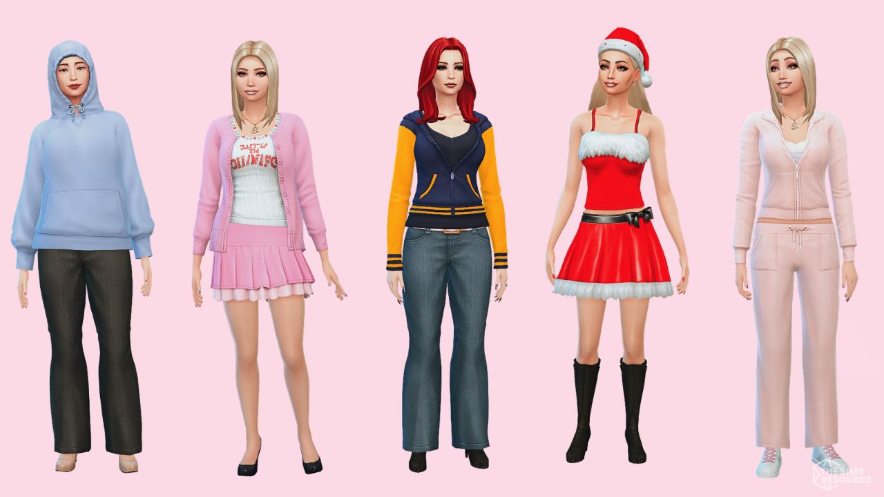 Sims 4 Mean Grils Capsule Kit