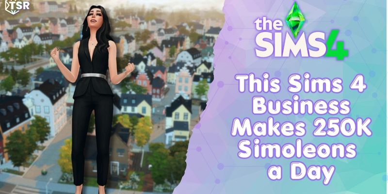 Sims 4 business making money