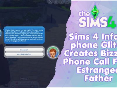 Infant phone glitch