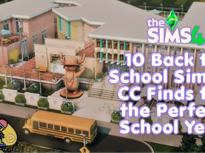 Sims 4 Back to School