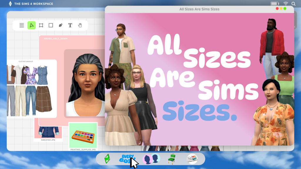 sims 4 CAS August Free DLC
