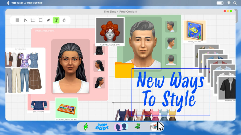 The sims 4 Aug Free DLC