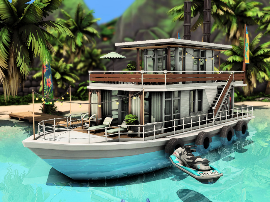Sims 4 Boat House