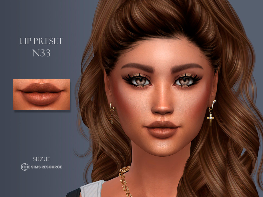 Sims 4 Lip Preset CC