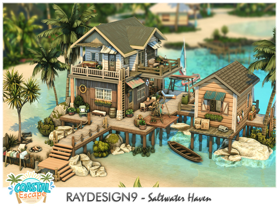 Sims 4 Beach Lot