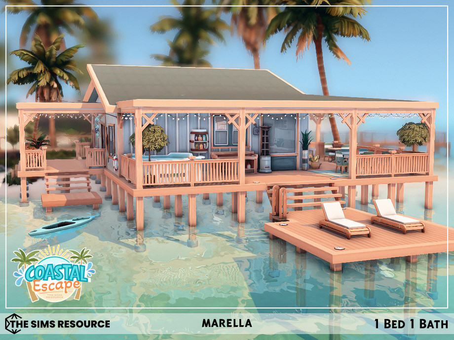 Sims 4 beach house