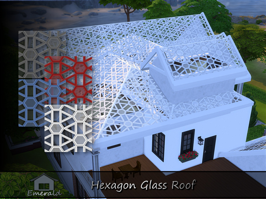 Sims 4 Glass Roof