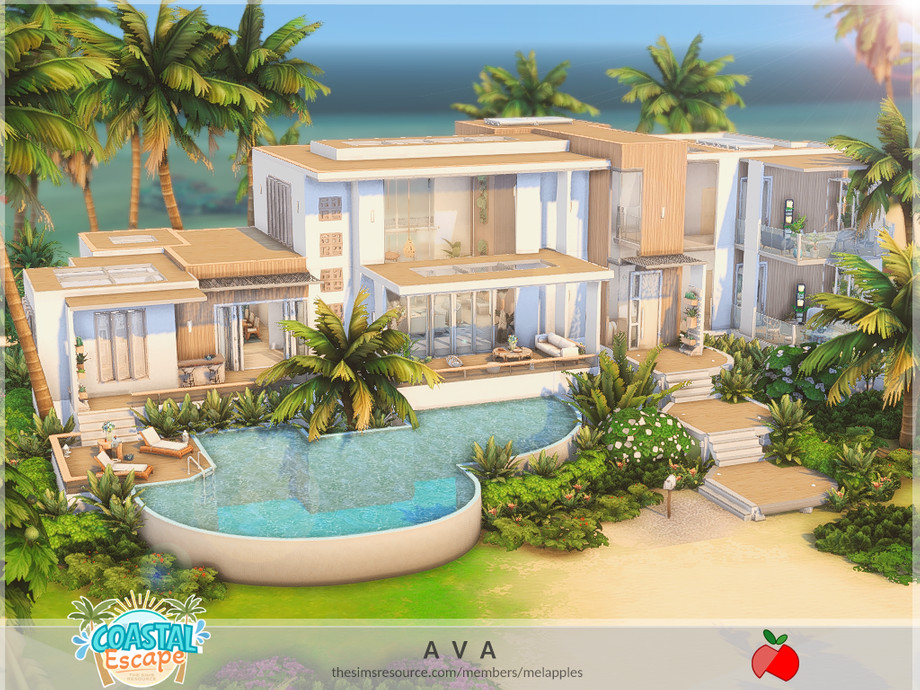 Sims 4 Beach House