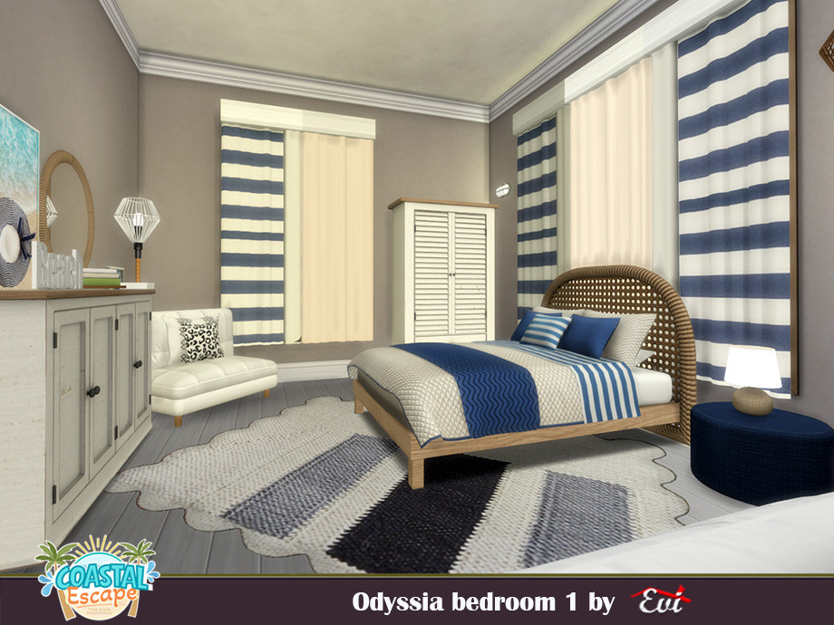 Sims 4 Greek Inspired Room