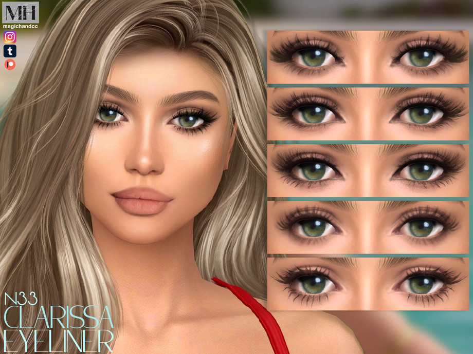 Sims 4 CC Makeup