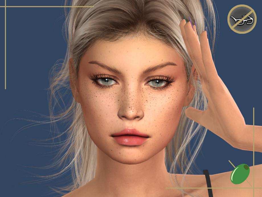 Sims 4 Effortless Glam Makeup CC