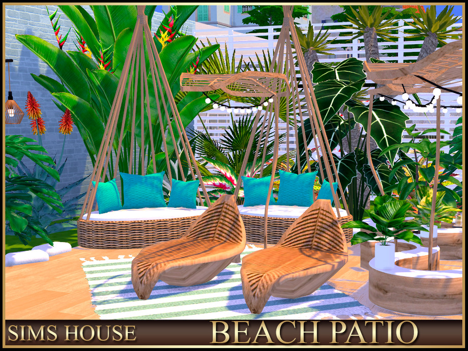 Sims 4 Patio CC