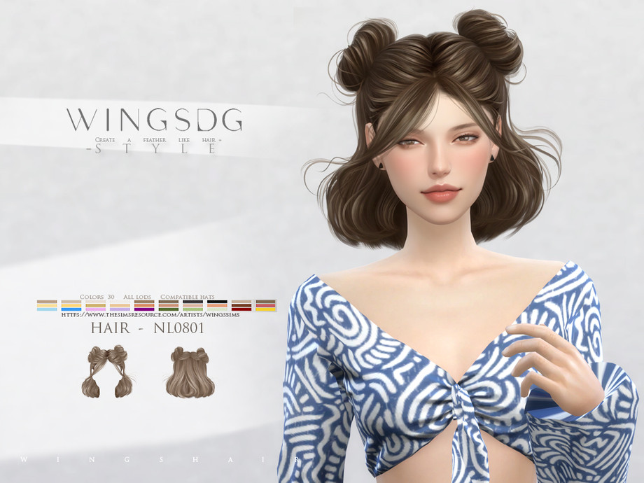 Sims 4 Hair CC