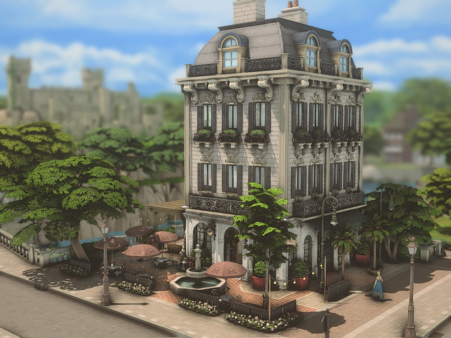 Sims 4 Coffee Shop